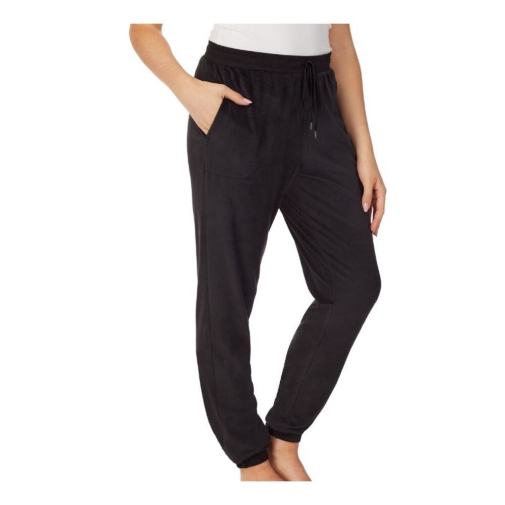 Secret Treasures Black Velour Jogger Pajama Lounge Pants Plus Size 2X